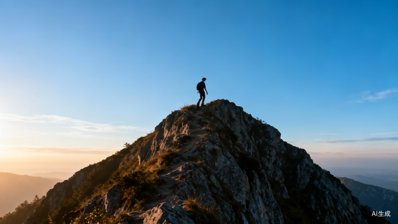 人生是无数次的自我托举。